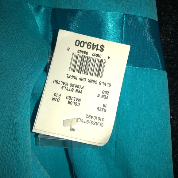 Blue prom dress - Picture 4 of 6